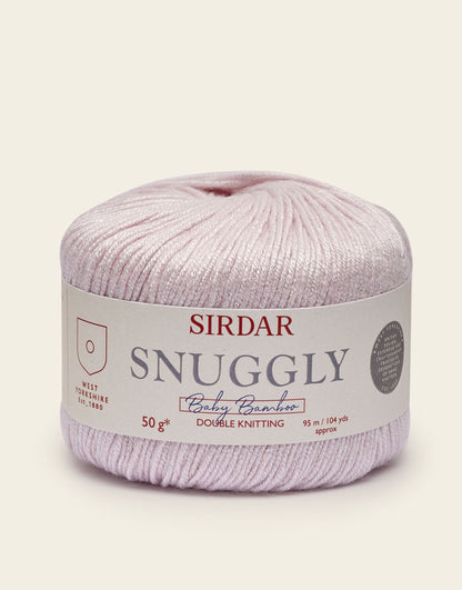 Sirdar Snuggly Baby Bamboo | 80% Bamboo 20% Wool Baby Yarn 50g