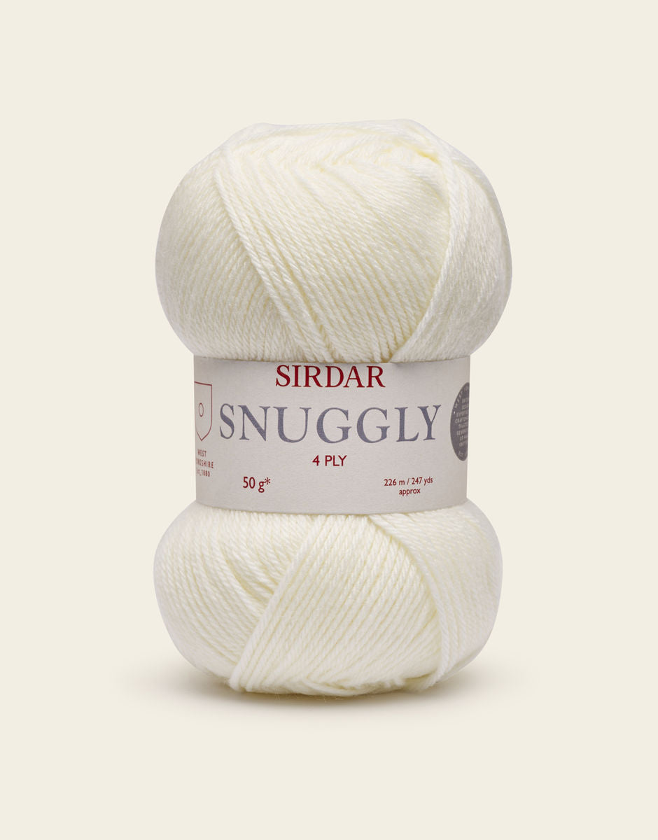 Snuggly 4 Ply | 55% Nylon 45% Acrylic | 50g 4 Ply Baby Yarn