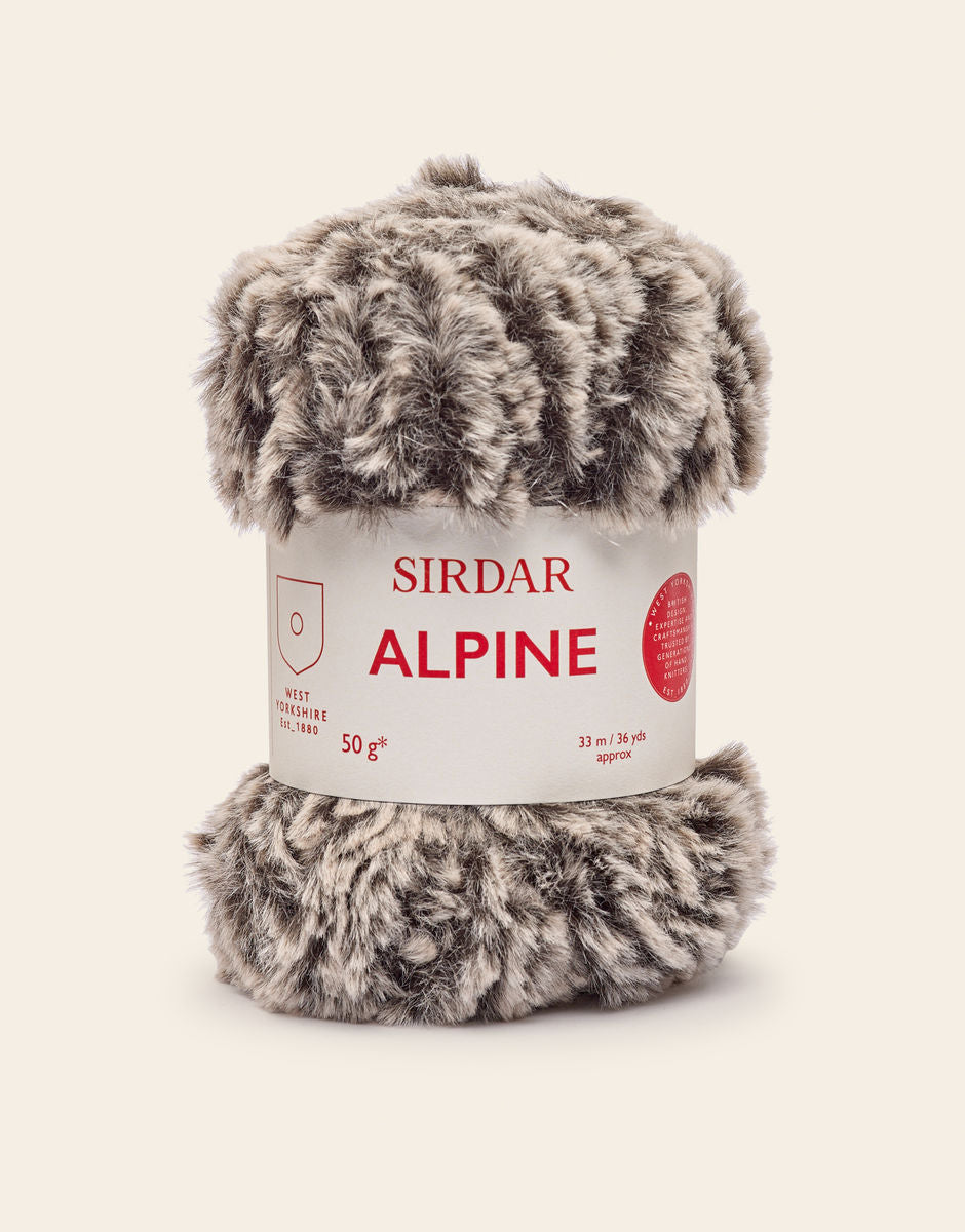 Alpine | Faux Fur Effect Super Chunky Yarn | Sirdar