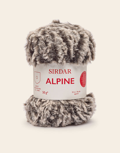 Alpine | Faux Fur Effect Super Chunky Yarn | Sirdar
