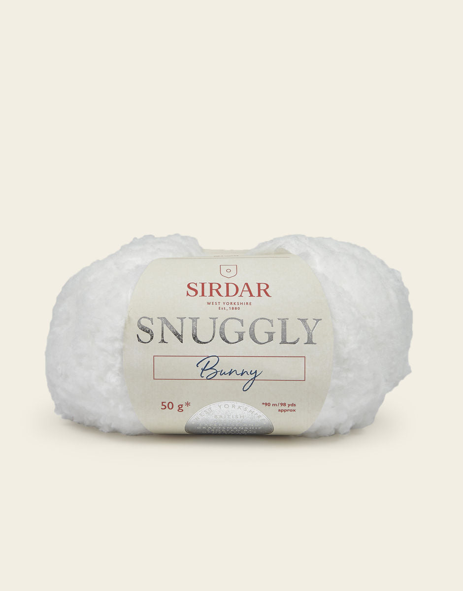 Snuggly Bunny | 100% Nylon Fluffy Baby Yarn | Chunky Weight