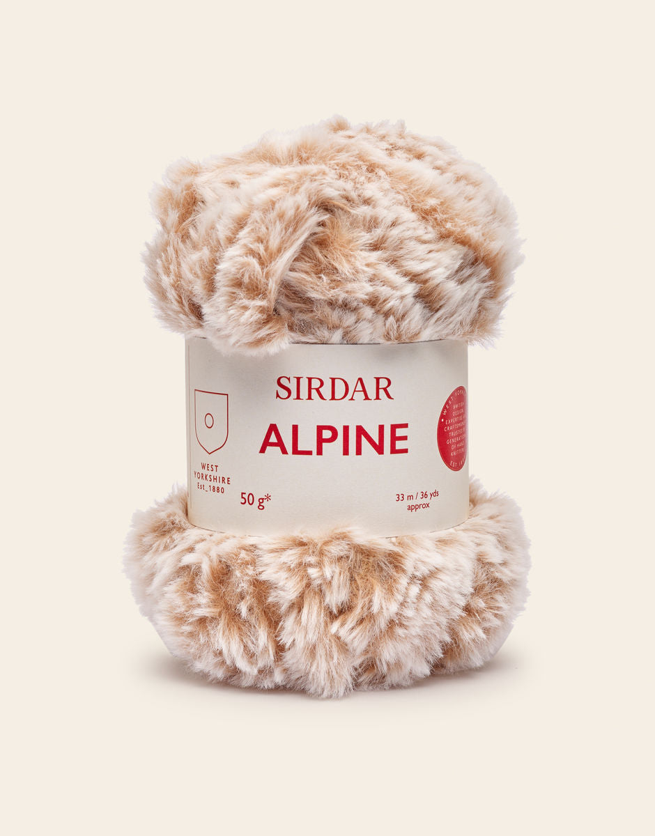 Alpine | Faux Fur Effect Super Chunky Yarn | Sirdar