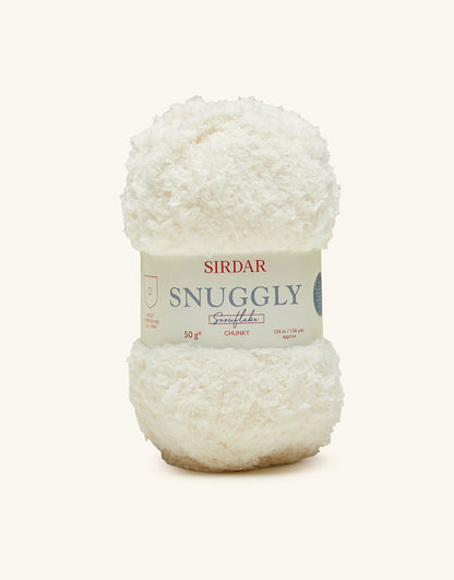 Snuggly Snowflake Chunky | 100% Polyester Fluffy Baby Yarn | Chunky Weight