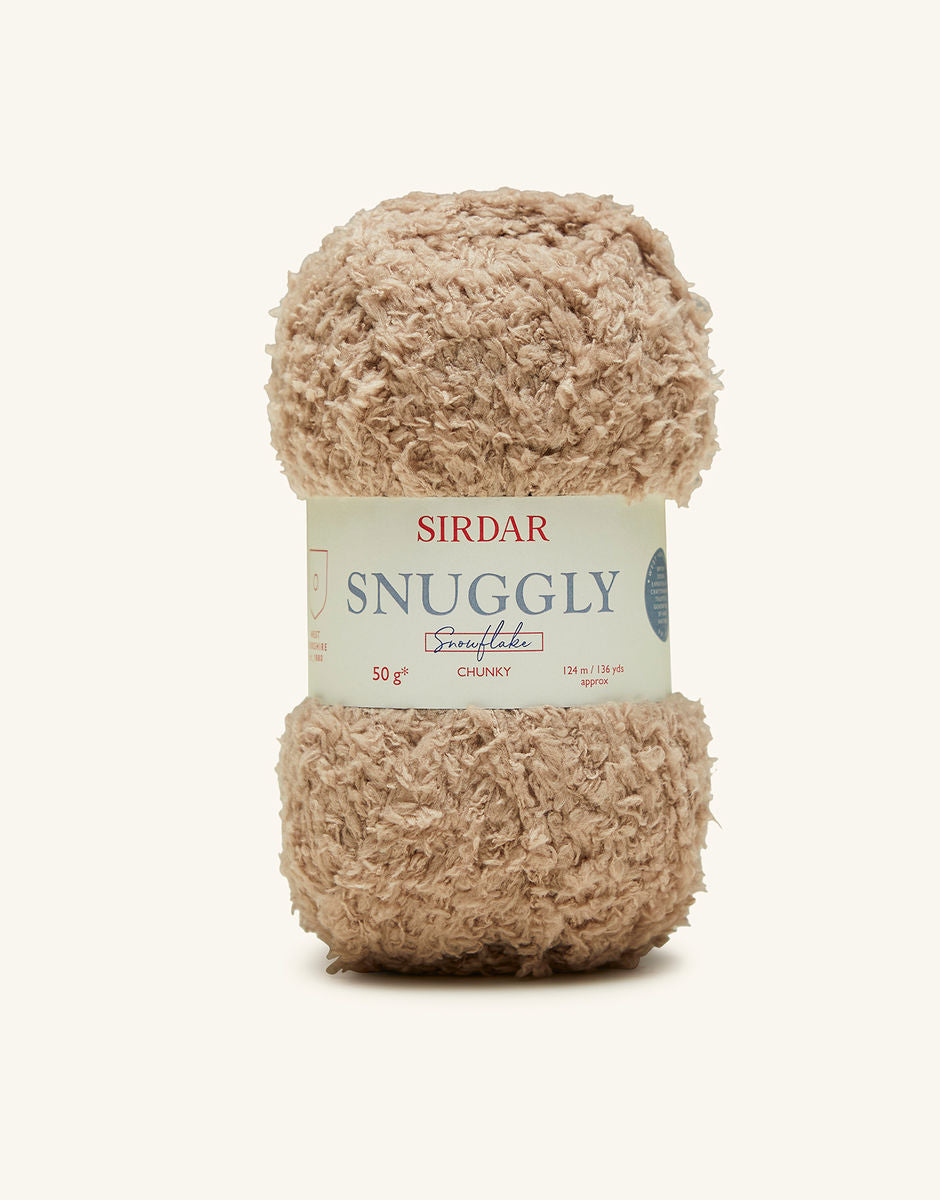 Snuggly Snowflake Chunky | 100% Polyester Fluffy Baby Yarn | Chunky Weight