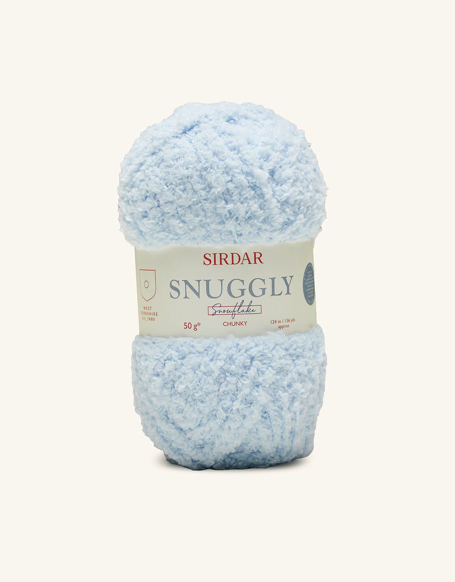 Snuggly Snowflake Chunky | 100% Polyester Fluffy Baby Yarn | Chunky Weight