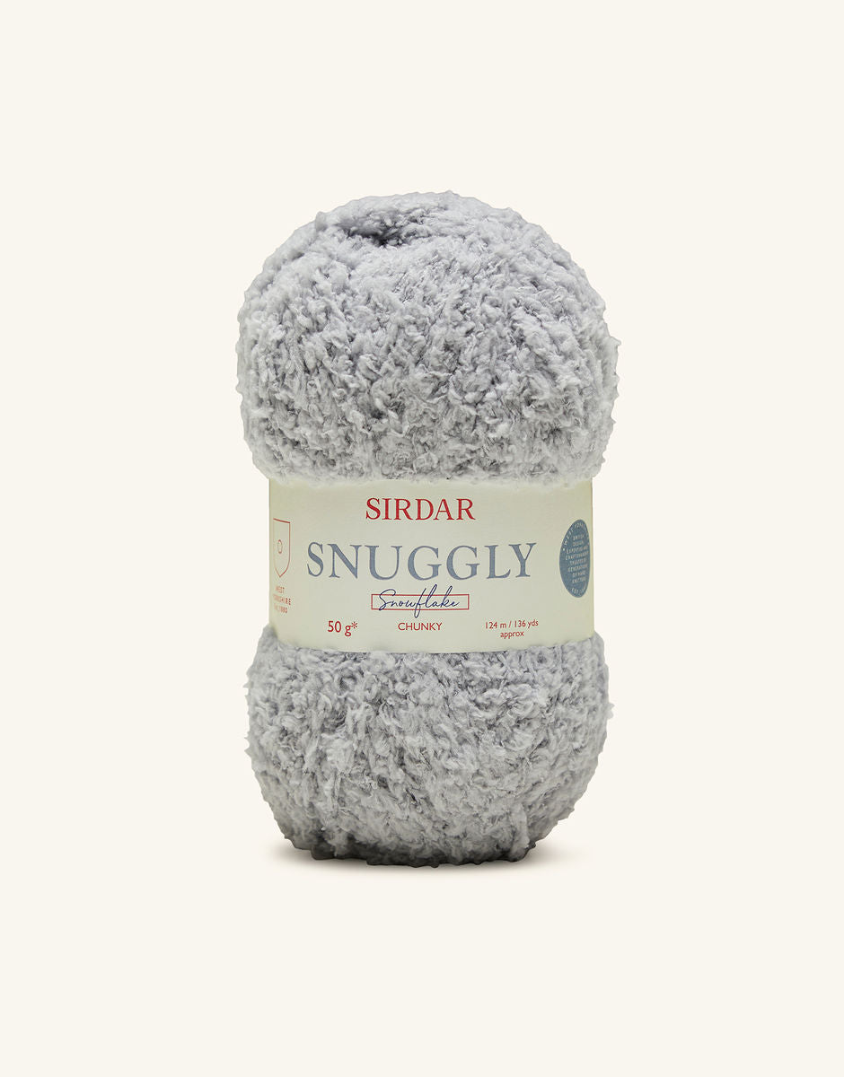 Snuggly Snowflake Chunky | 100% Polyester Fluffy Baby Yarn | Chunky Weight