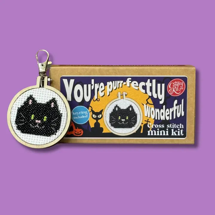 Mini Matchbox Cross Stitch Kit
