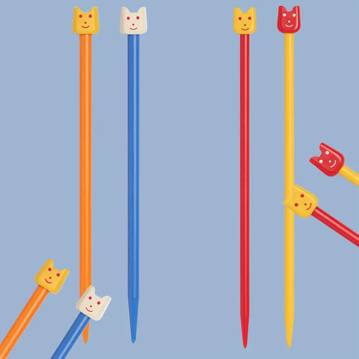 Pony Children's Single-Pointed Knitting Needles | Plastic | 18cm