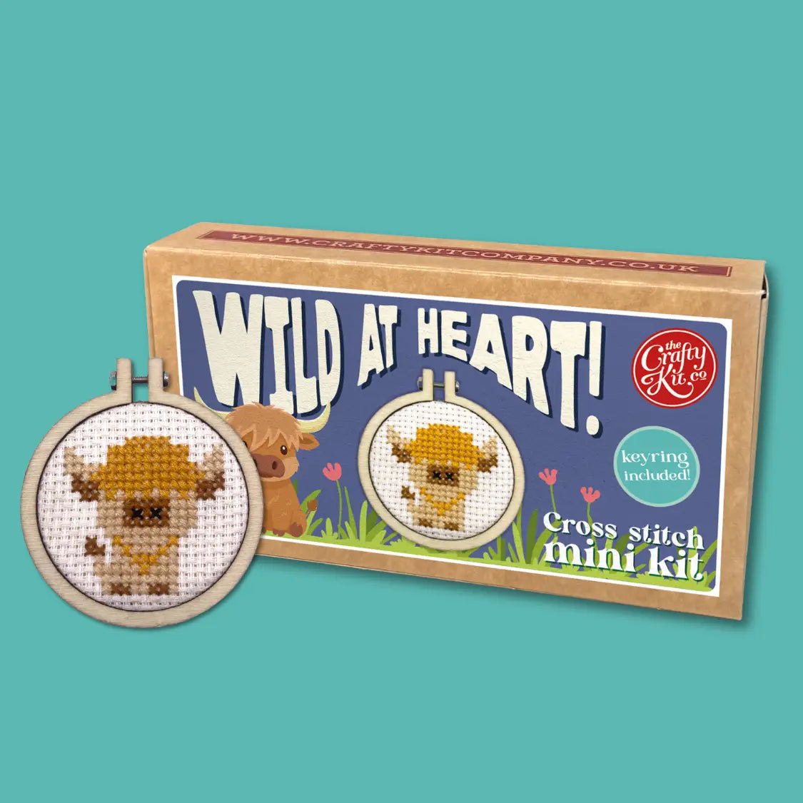 Mini Matchbox Cross Stitch Kit